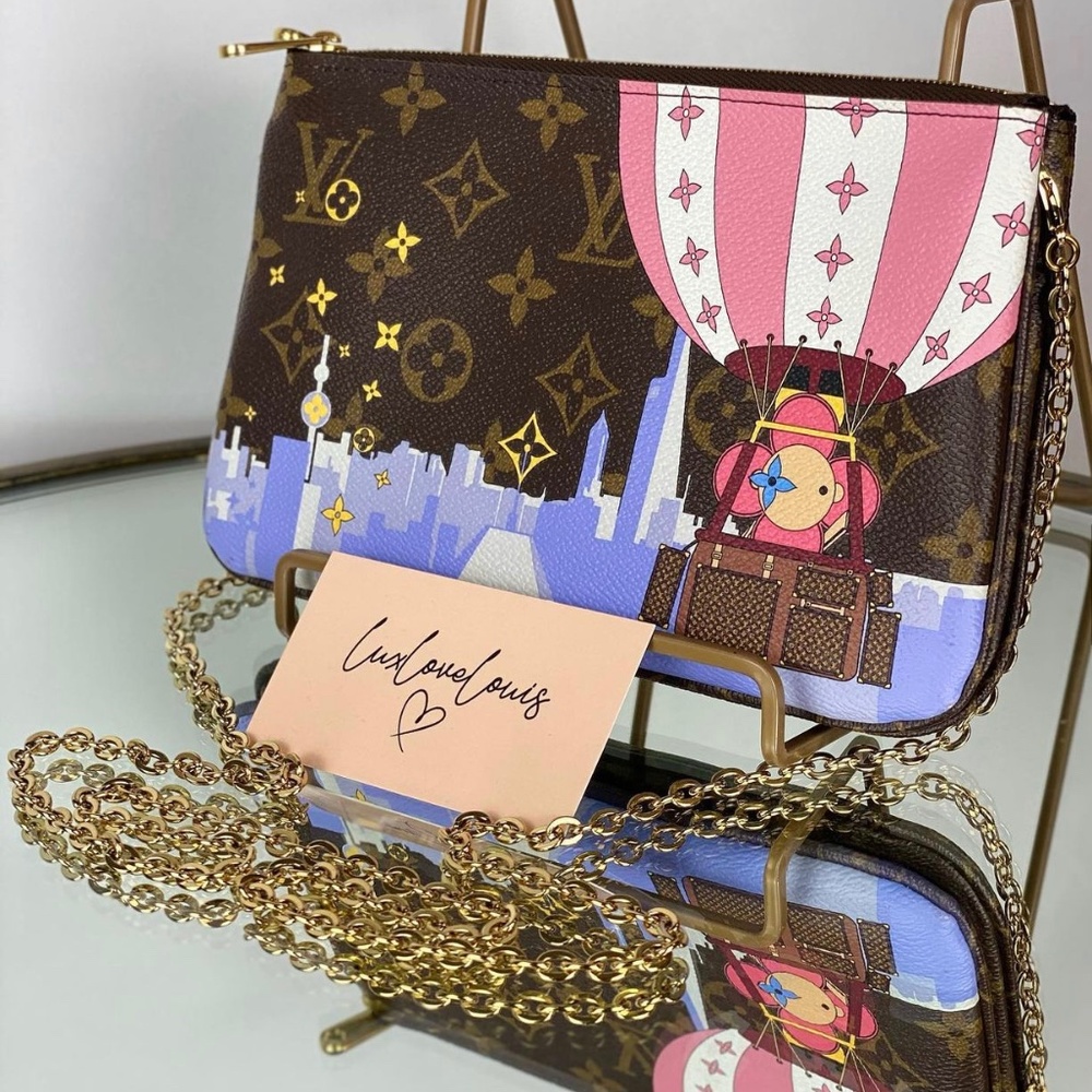 Double zip vivienne limited edition pochette